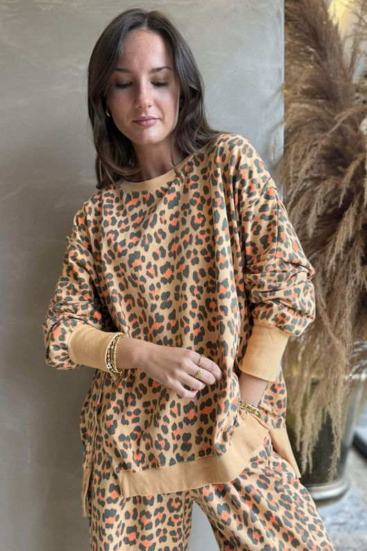 Lagen Zanzibar Chill Sweatshirt Tuscan Sun & Mud /14=